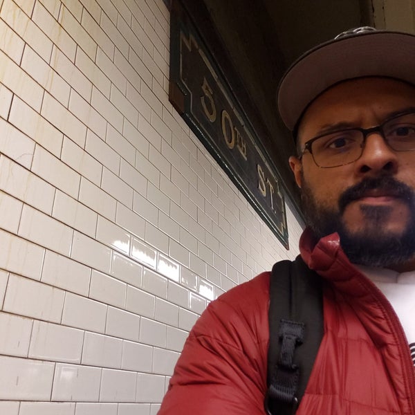 Das Foto wurde bei MTA Subway - 50th St (C/E) von Pako L. am 4/17/2019 aufgenommen