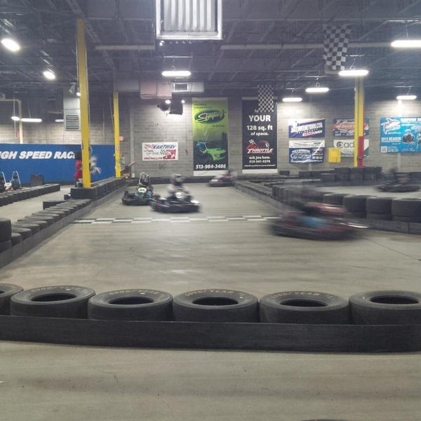 Photo taken at Full Throttle Indoor Karting by Steven B. on 3/9/2014