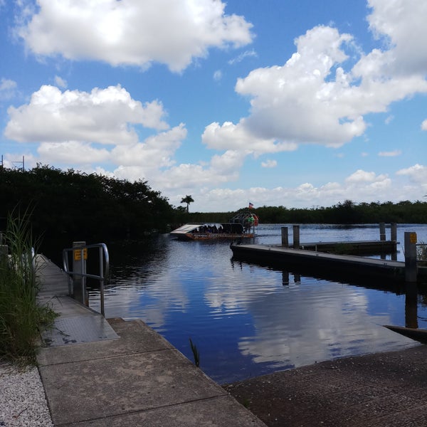 Photo taken at Everglades Holiday Park by Marie on 7/1/2019