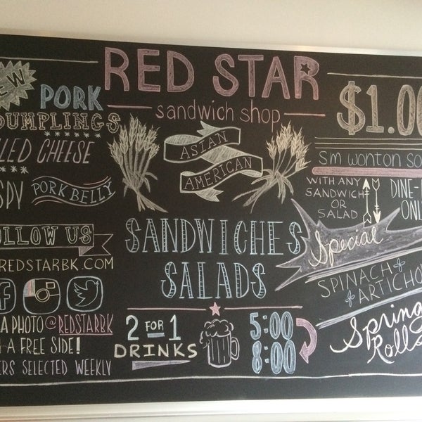2/8/2015에 David G.님이 Red Star Sandwich Shop에서 찍은 사진