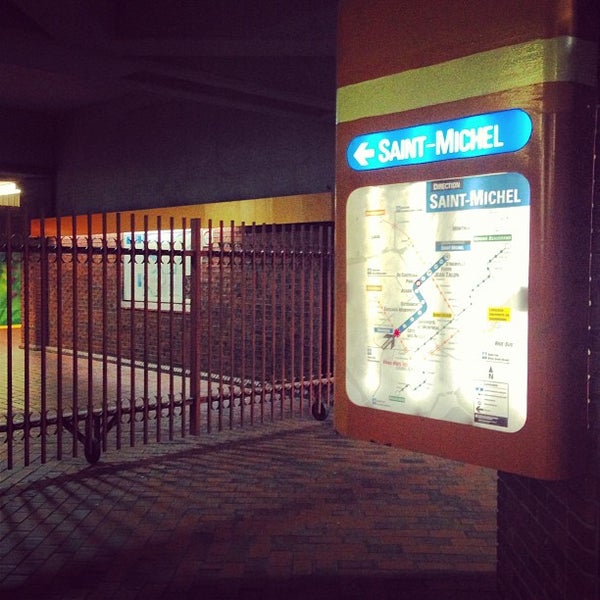 STM Station de Snowdon Metro Station in Snowdon