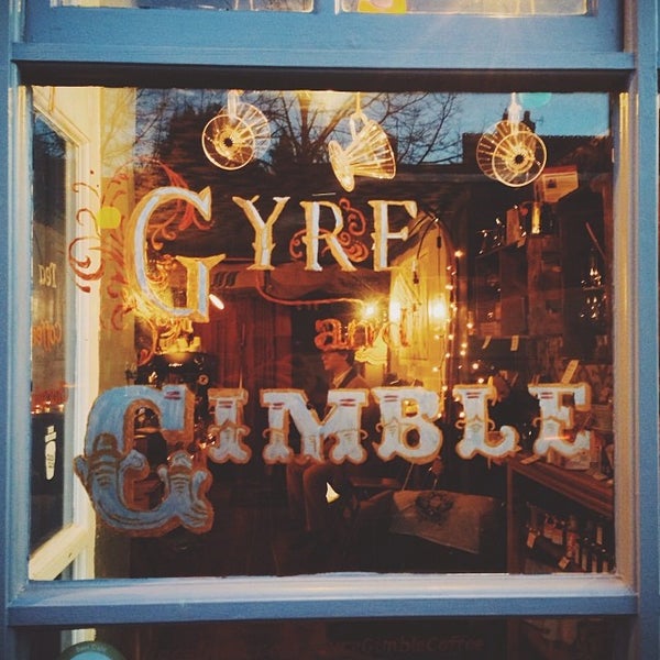 Photo taken at Gyre &amp; Gimble by Ollie G. on 12/4/2013