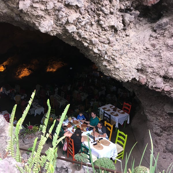 Photo taken at La Gruta Teotihuacan by Dulce A. on 4/4/2018