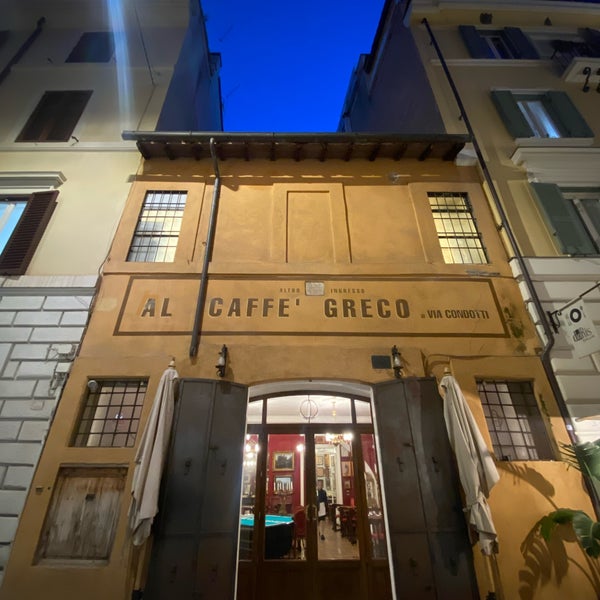 Photo taken at Antico Caffè Greco by Beste K. on 2/15/2024