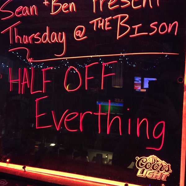 Photo taken at The Bison by Benjamin L. on 3/12/2015