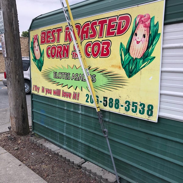 Roasted Corn Stand Food Truck in Seattle
