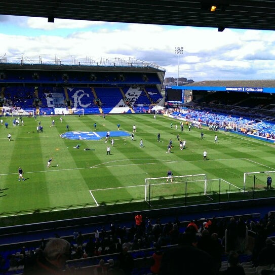 Photo taken at St. Andrew&#39;s Stadium by Nathan M. on 5/4/2013
