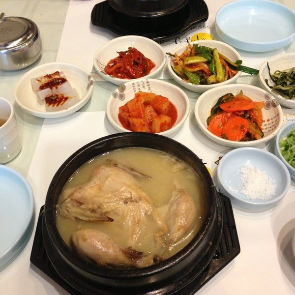 Photo taken at Ssyal Korean Restaurant and Ginseng House by aya i. on 2/8/2014
