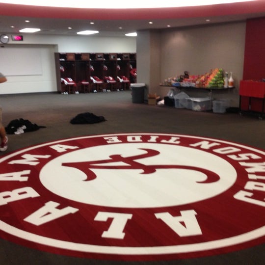 Photos At Alabama Football Locker Room Tuscaloosa Al