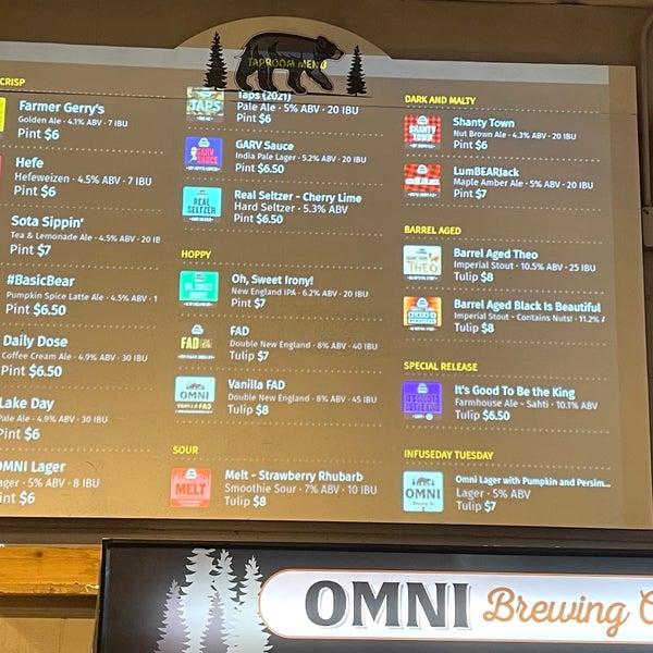 Photo taken at Omni Brewing Co by Stews on 11/12/2021