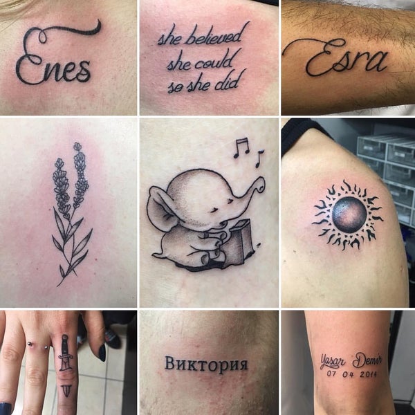 Photo taken at ANGEL TATTOO PİERCİNG by Mete I. on 5/7/2017