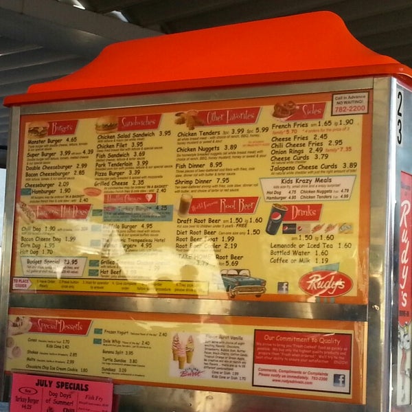 Rudy's Drive In - 1004 La Crosse St