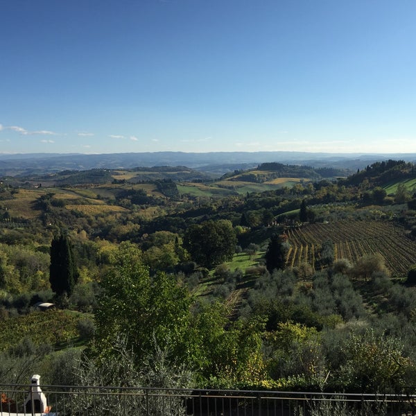 Photo taken at San Gimignano 1300 by Gorkem T. on 10/30/2015