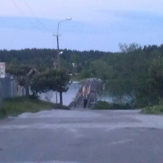 Бумовский мост приозерск