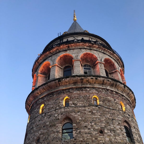 2/10/2019 tarihinde Natalie E.ziyaretçi tarafından Galata Kulesi'de çekilen fotoğraf
