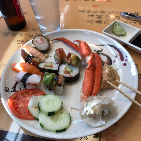 8/16/2018 tarihinde Виктория К.ziyaretçi tarafından Ginza Japanese Buffet'de çekilen fotoğraf