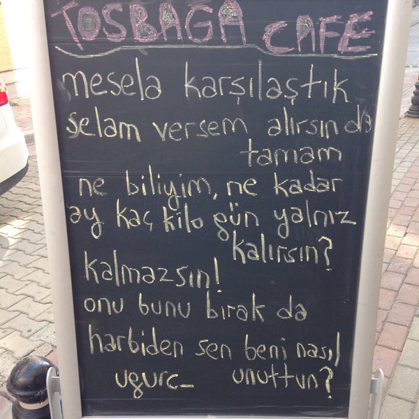 Foto scattata a Tosbağa Cafe da Nilay G. il 9/18/2016