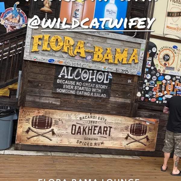 Photo taken at Flora-Bama Lounge, Package, and Oyster Bar by Wayne T. on 6/30/2022
