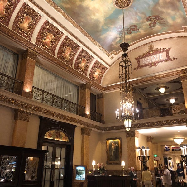 Photo taken at The Pfister Hotel by Jeff R. on 7/28/2019