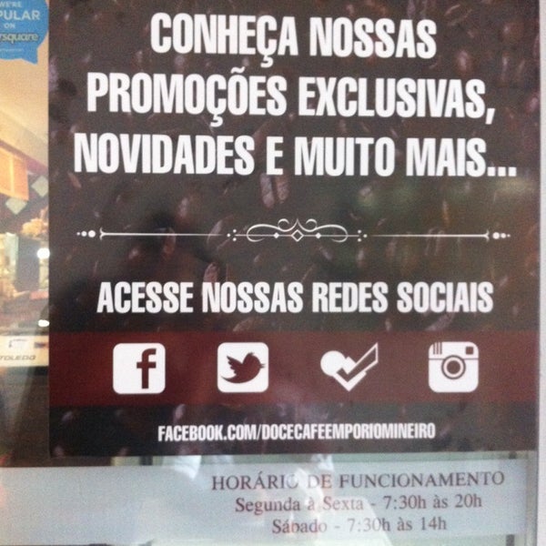 รูปภาพถ่ายที่ Doce Café Empório Mineiro โดย Dario C. เมื่อ 12/10/2013