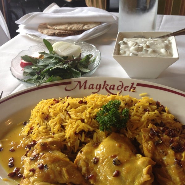 Photo taken at Maykadeh Persian Cuisine by Sean M. on 6/24/2013