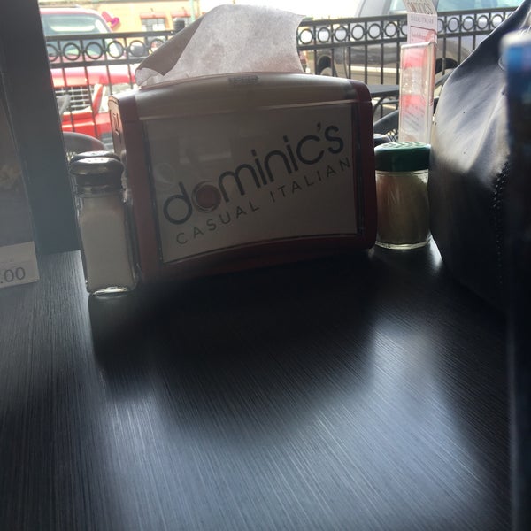 Photo taken at Dominic&#39;s Casual Italian by Rebecca B. on 4/20/2018