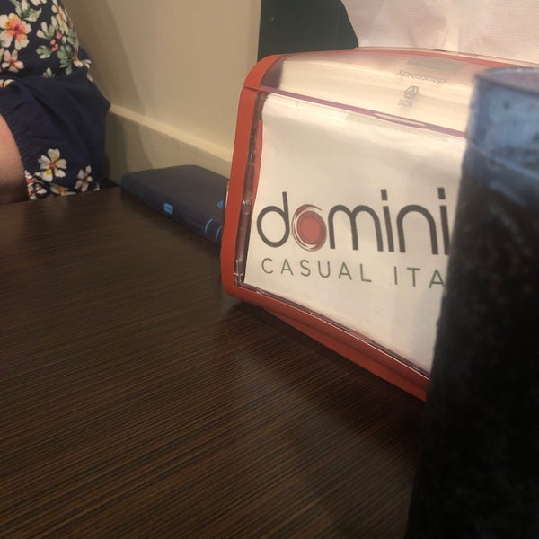 Photo taken at Dominic&#39;s Casual Italian by Rebecca B. on 4/24/2019