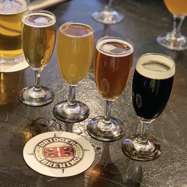 Photo taken at Bridger Brewing by Crista A. on 10/12/2019