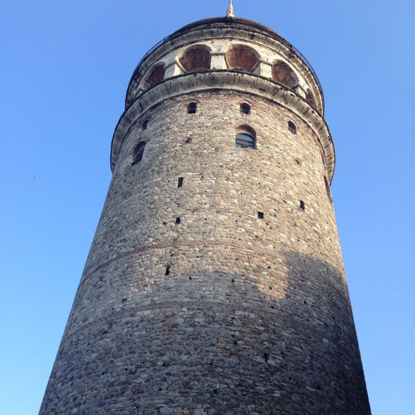 Photo taken at Galata Tower by Gökçe Y.H. on 4/23/2015