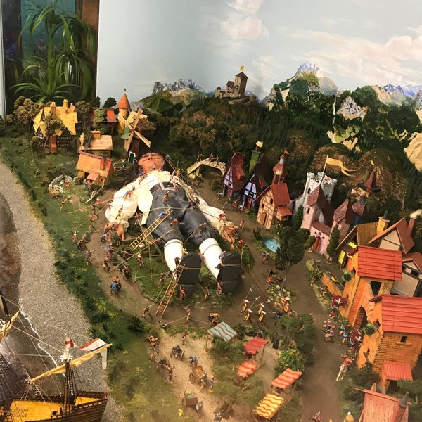 Photo taken at Miniature World by Andrew M. on 8/15/2018