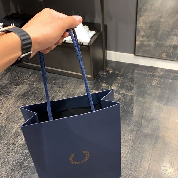 Fred perry paper bag sale