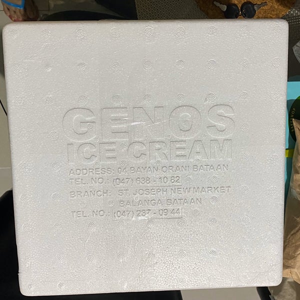 Geno's Ice Cream Orani, Bataan