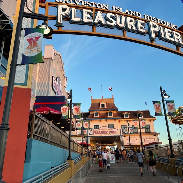 7/19/2022 tarihinde Moha ❤.ziyaretçi tarafından Galveston Island Historic Pleasure Pier'de çekilen fotoğraf