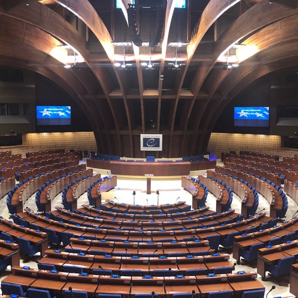 Photo taken at Council of Europe by G. on 1/19/2018