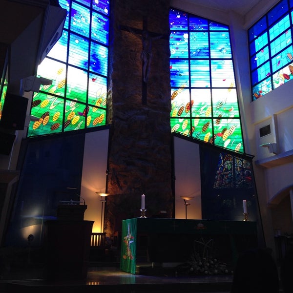 Photo taken at Catholic Church of St. Francis Xavier by @k1h on 10/5/2014