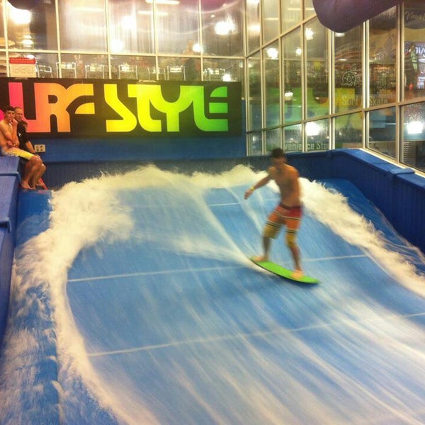 Go Surfing on the East Coast w the FlowRider at Surf Style!!! Get a half hour session for $21 at the store or $10 at halfoffdepot.com :)
