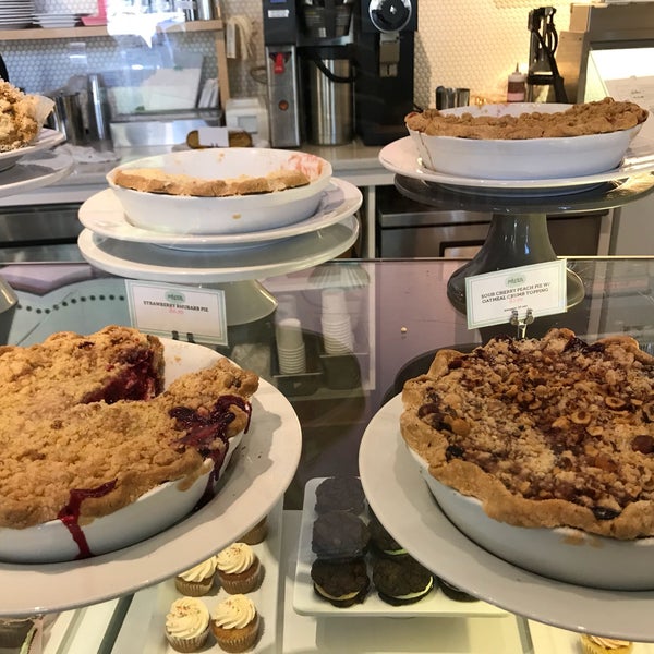 Photo taken at Petunia&#39;s Pies &amp; Pastries by Joseph on 6/29/2018