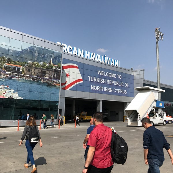 Photo taken at Ercan Airport (ECN) by HaydarAltuntaş on 4/20/2017