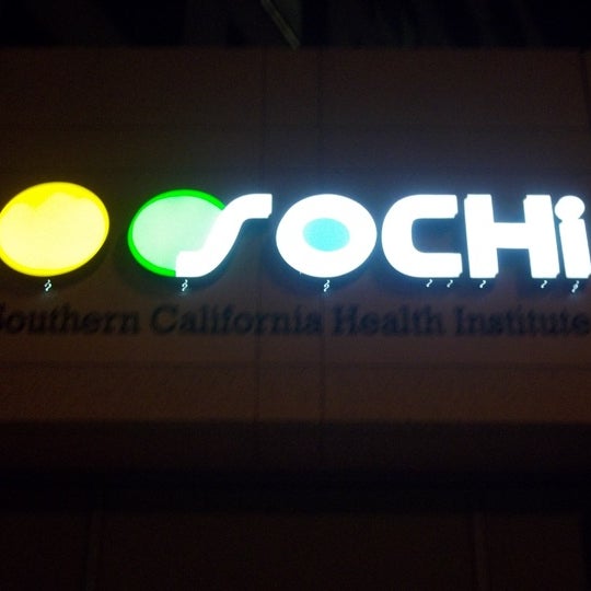 Lit-up SOCHi sign