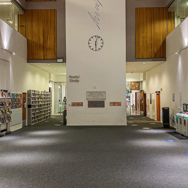 Photo taken at Sydney Jones Library by H ✨. on 10/20/2021