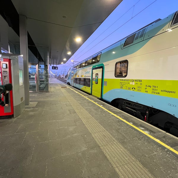 Photo taken at Bahnhof Attnang-Puchheim by Brunold L. on 2/27/2022