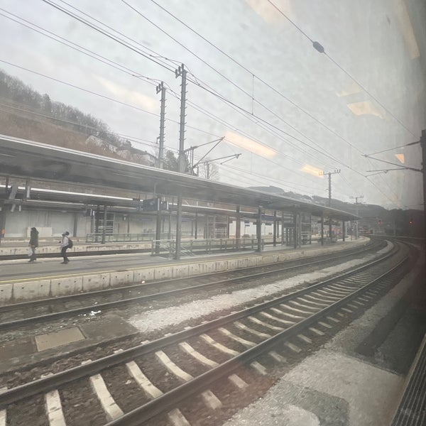 Photo taken at Bahnhof Bruck an der Mur by Brunold L. on 2/1/2022