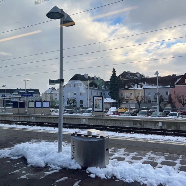 Photo taken at Bahnhof Attnang-Puchheim by Brunold L. on 12/12/2021