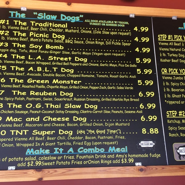 Photo taken at The Slaw Dogs at the Village by Ross P. on 5/23/2014