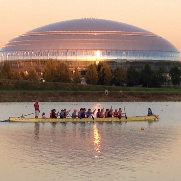 Гребной канал москва крылатская ул 2 фото Гребной канал "Крылатское" - Canal in Крылатское