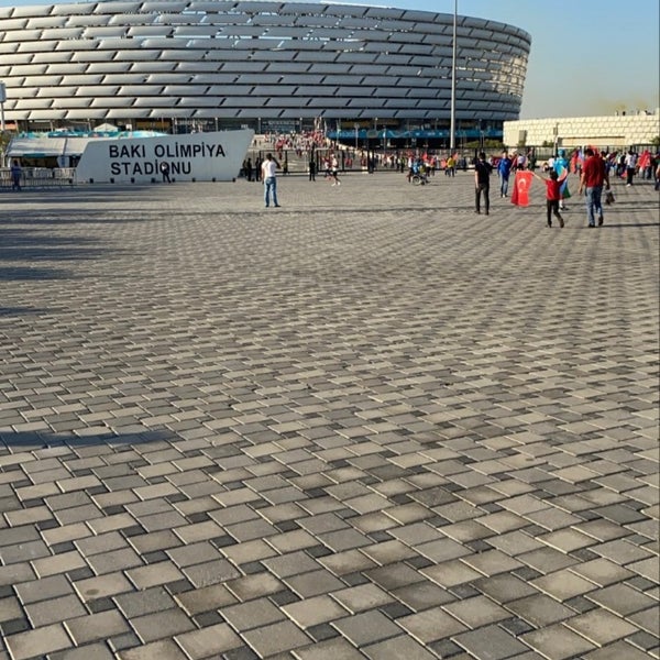 Снимок сделан в Baku Olympic Stadium пользователем Kamil 6/16/2021