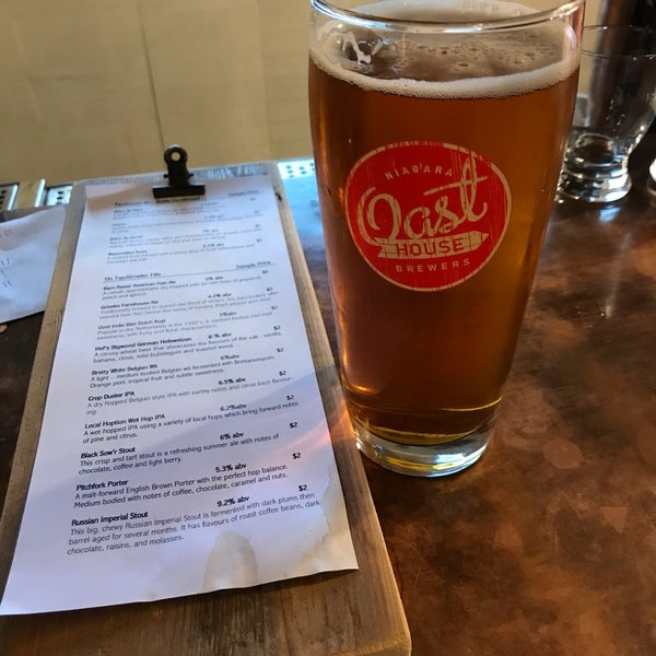 Photo taken at Niagara Oast House Brewers by Amber H. on 10/27/2018