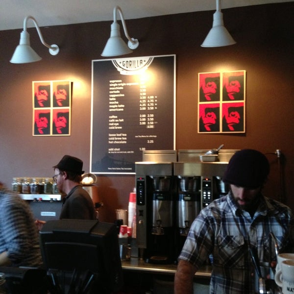 Photo taken at Gorilla Coffee by Shiri H. on 5/19/2013