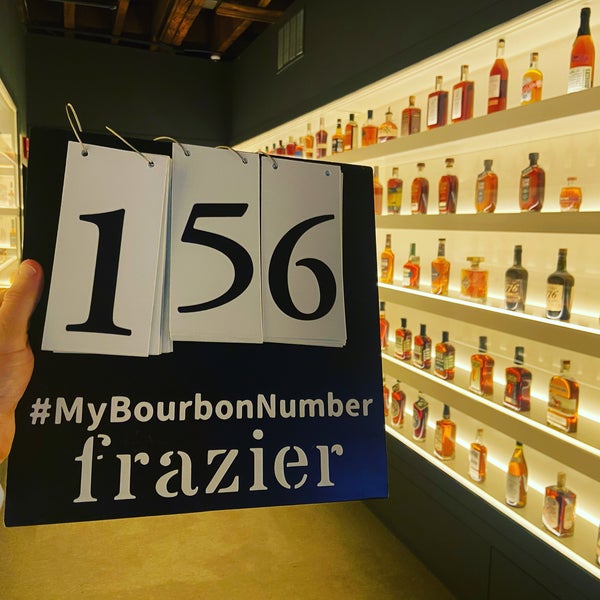 My Bourbon number. How many Bourbons have you had?