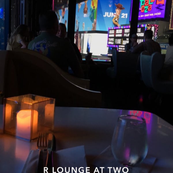 Photo taken at R Lounge at Two Times Square by Ghassan A. on 6/21/2019